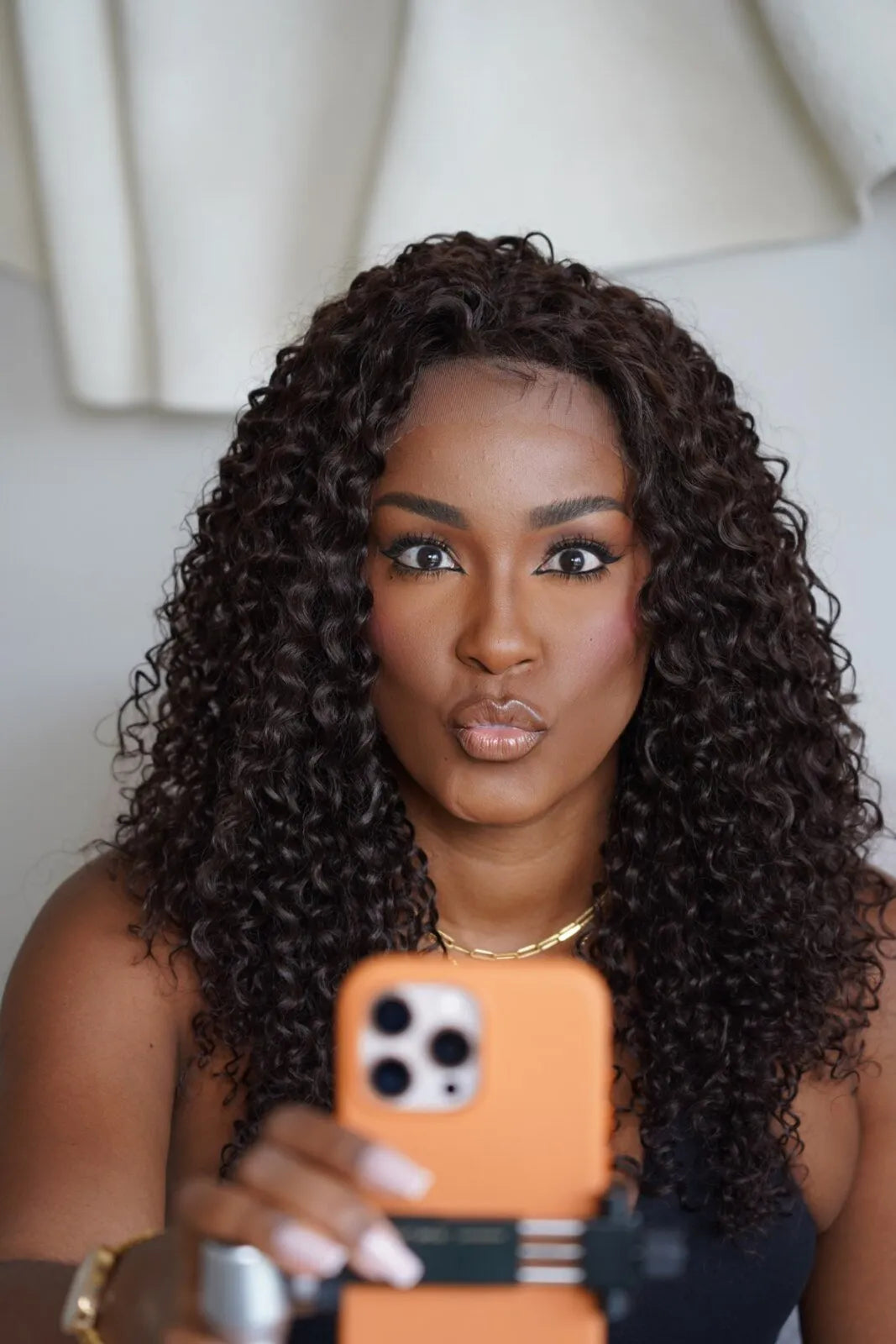 Lace Front Bio Fibra Alexis cor 4