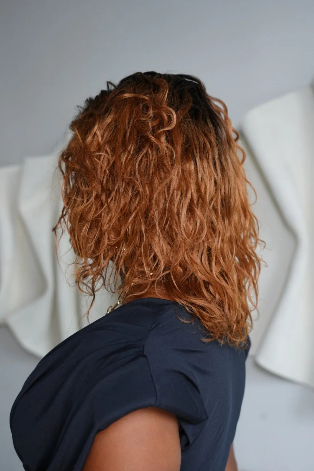 Lace front Bio fiber Alexis SL016 color 1b/30