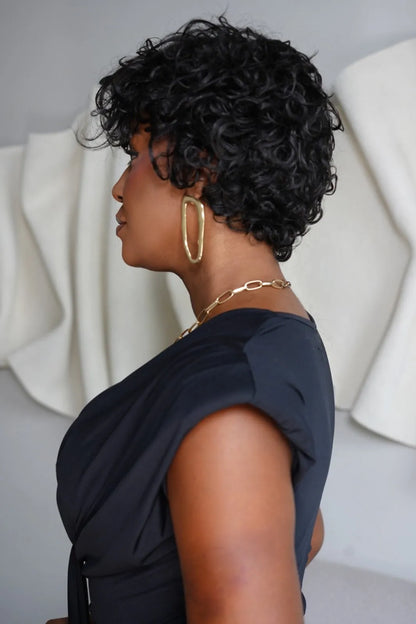 Lace front Bio fibra Alexis SL018 cor 1B