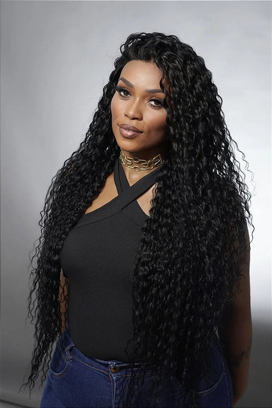 Lace front Super Curl cor 1b