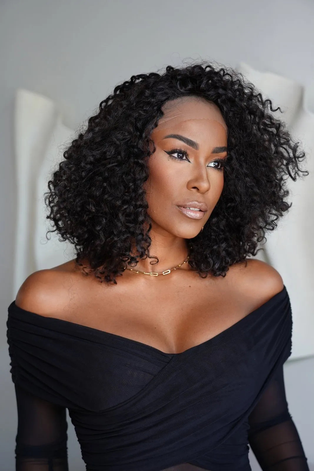 Lace front bio fibra Donna cor 1B