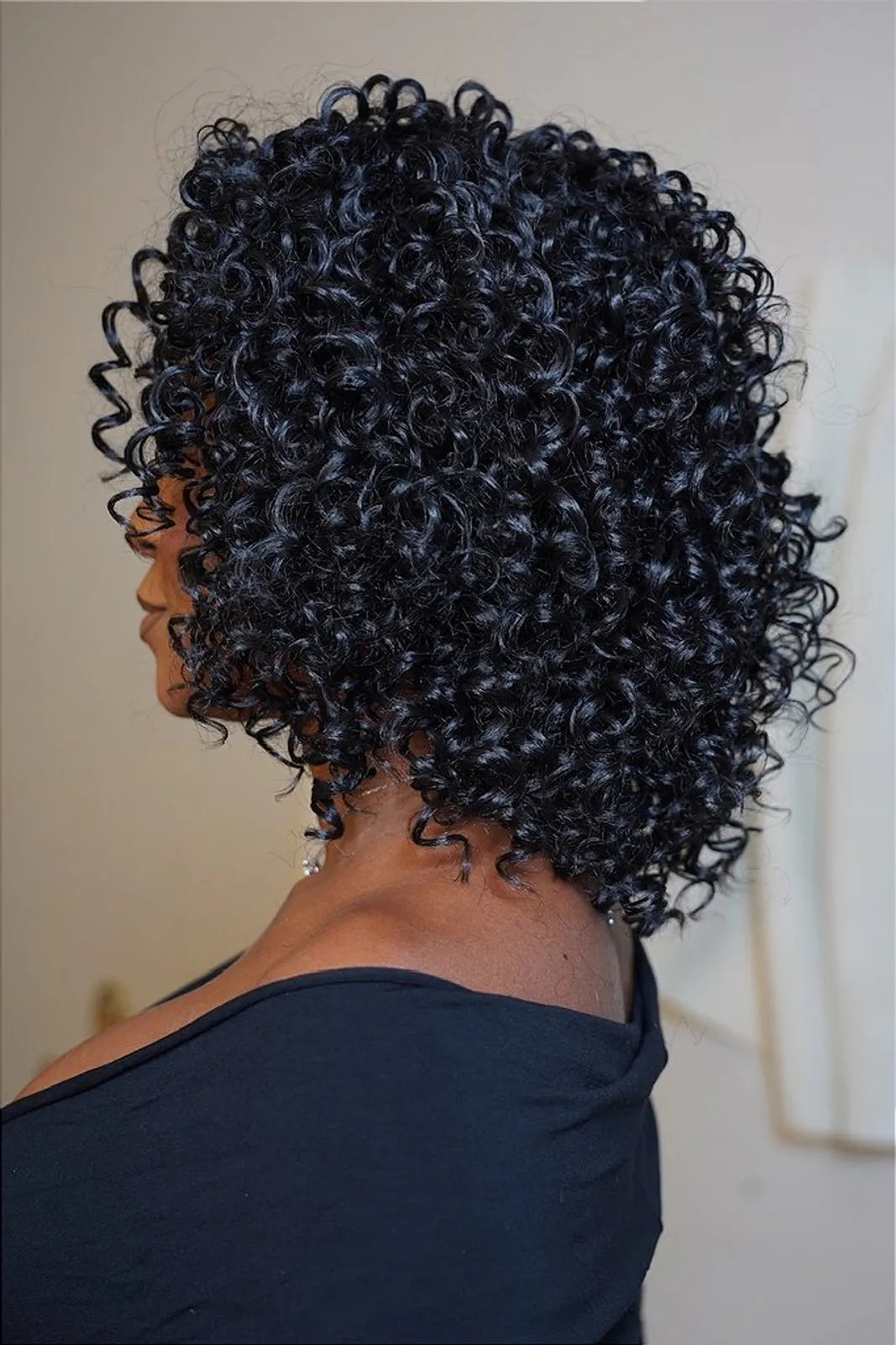 Half wig Safira cor 1b