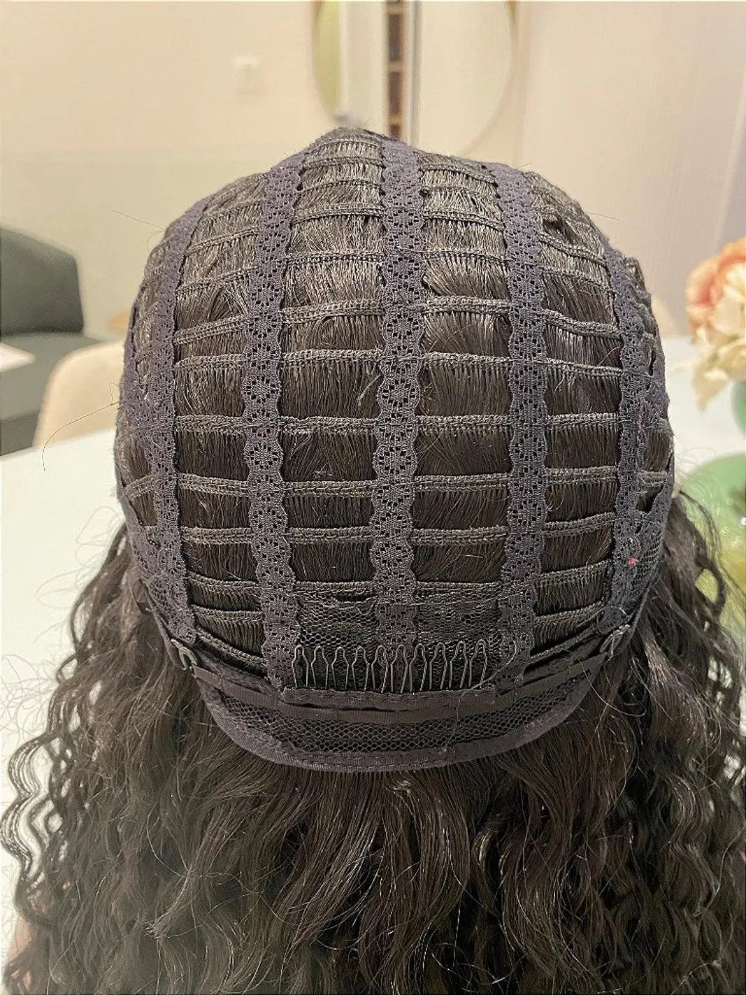 Lace front Super Curl cor 1b