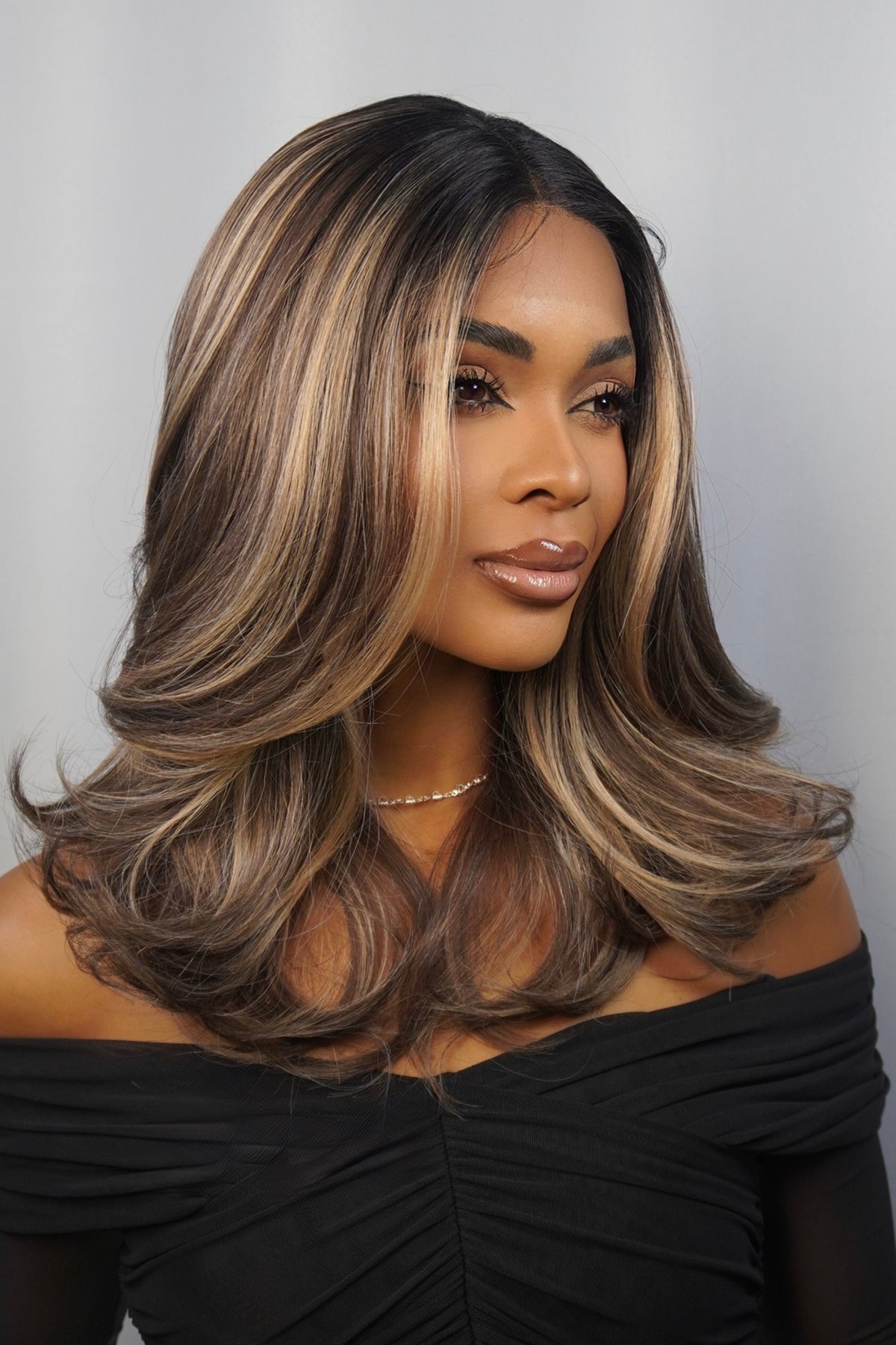 Lace front Gabi cor NTPDHL1B/8/26R