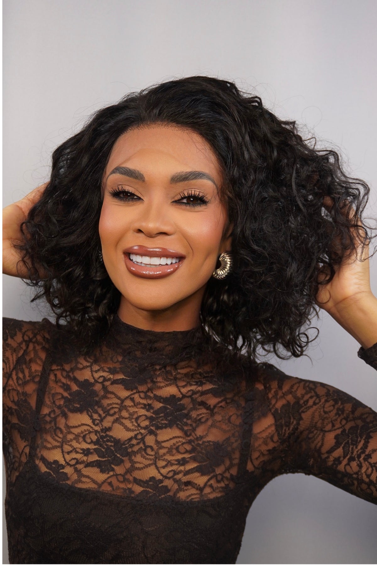 Peruca humana Beloria cor 2