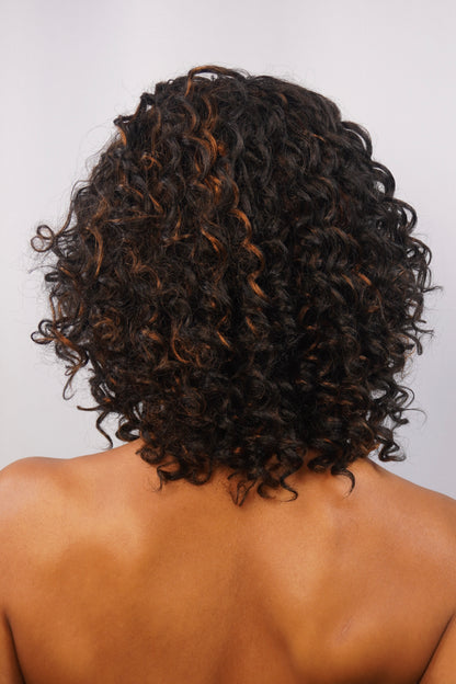 Lace front Bio Fibra Rapunzel Cor 1B/C30