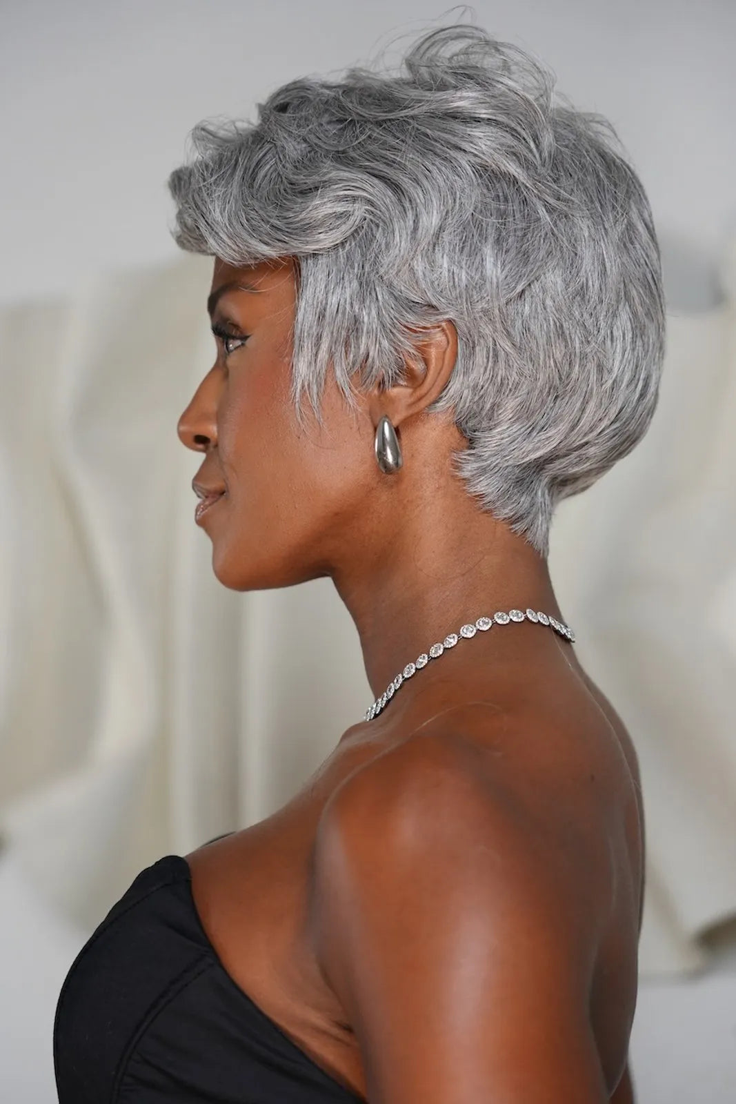 Wig Paveta cor 51 - Grisalha