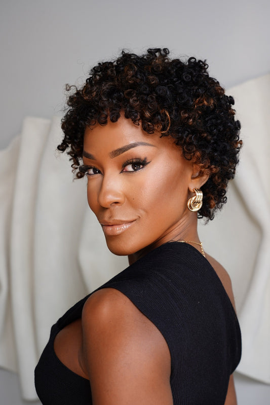 Wig Humana Josiane cor 1B/30