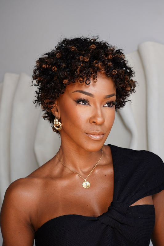 Wig Humana Josiane cor 1B/30