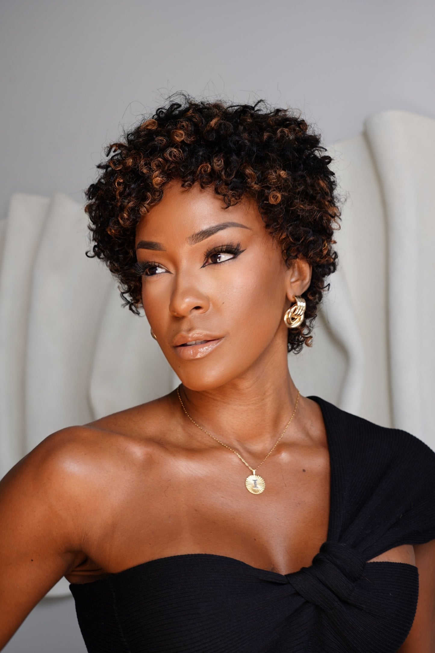 Wig Humana Josiane cor 1B/30
