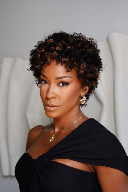 Wig Humana Josiane cor 1B/30
