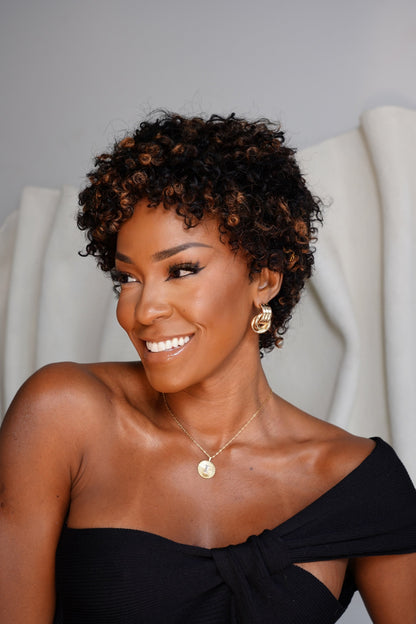 Wig Humana Josiane cor 1B/30