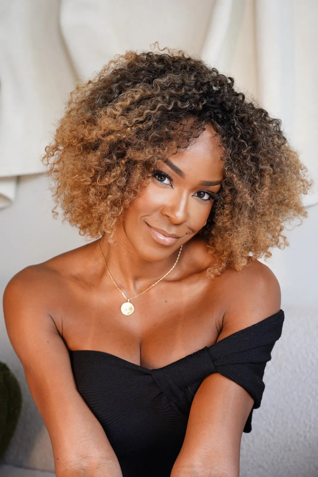 Wig Bio Fiber Isaura color R8/12H24#