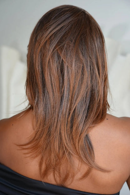 Lace Front 13x2 Nicole cor T1B/30 - Coleção Gênesis