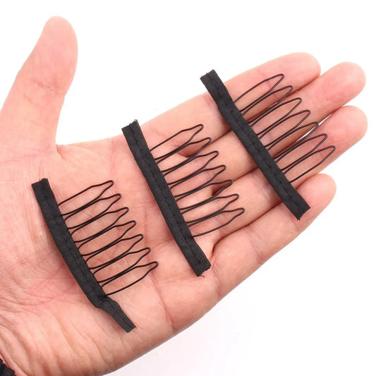 Pente 6 Dentes Para Touca De Confecção De Peruca Fronte Lace