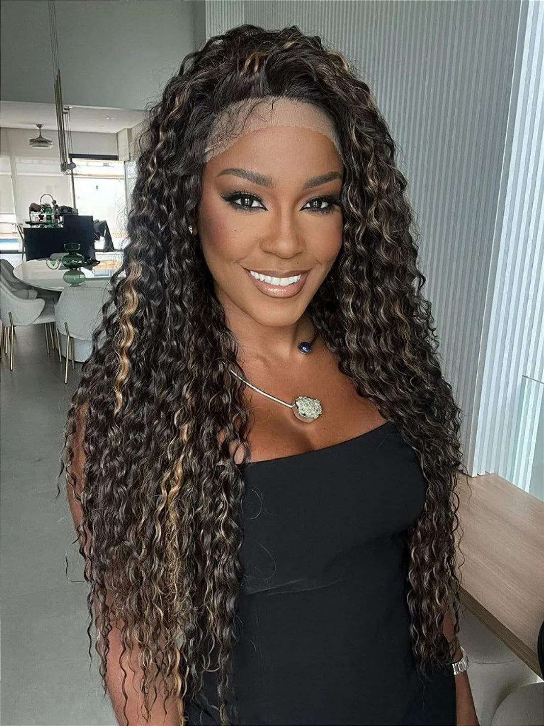 Lace Front Bio Fibra Ella (Kama) cor 4/27