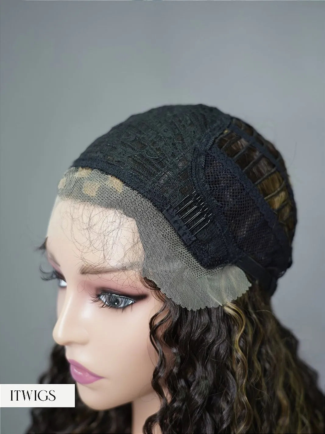 Lace Front Bio Fibra Ella (Kama) cor 4/27