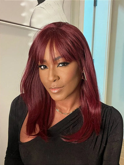 Wig Isa cor REDWINE