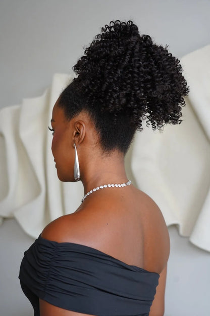 Rabo de cavalo Afro Puff cor 2