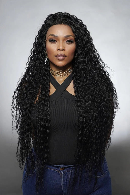 Lace front Super Curl cor 1b