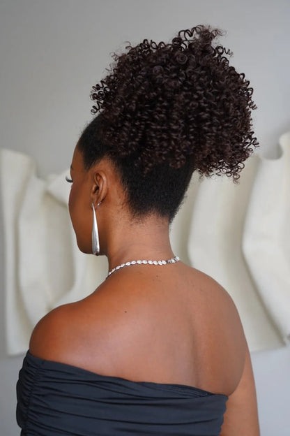Rabo de cavalo Afro Puff cor 4