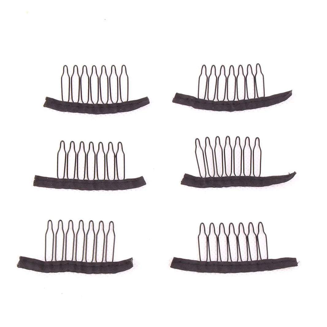 Pente 6 Dentes Para Touca De Confecção De Peruca Fronte Lace