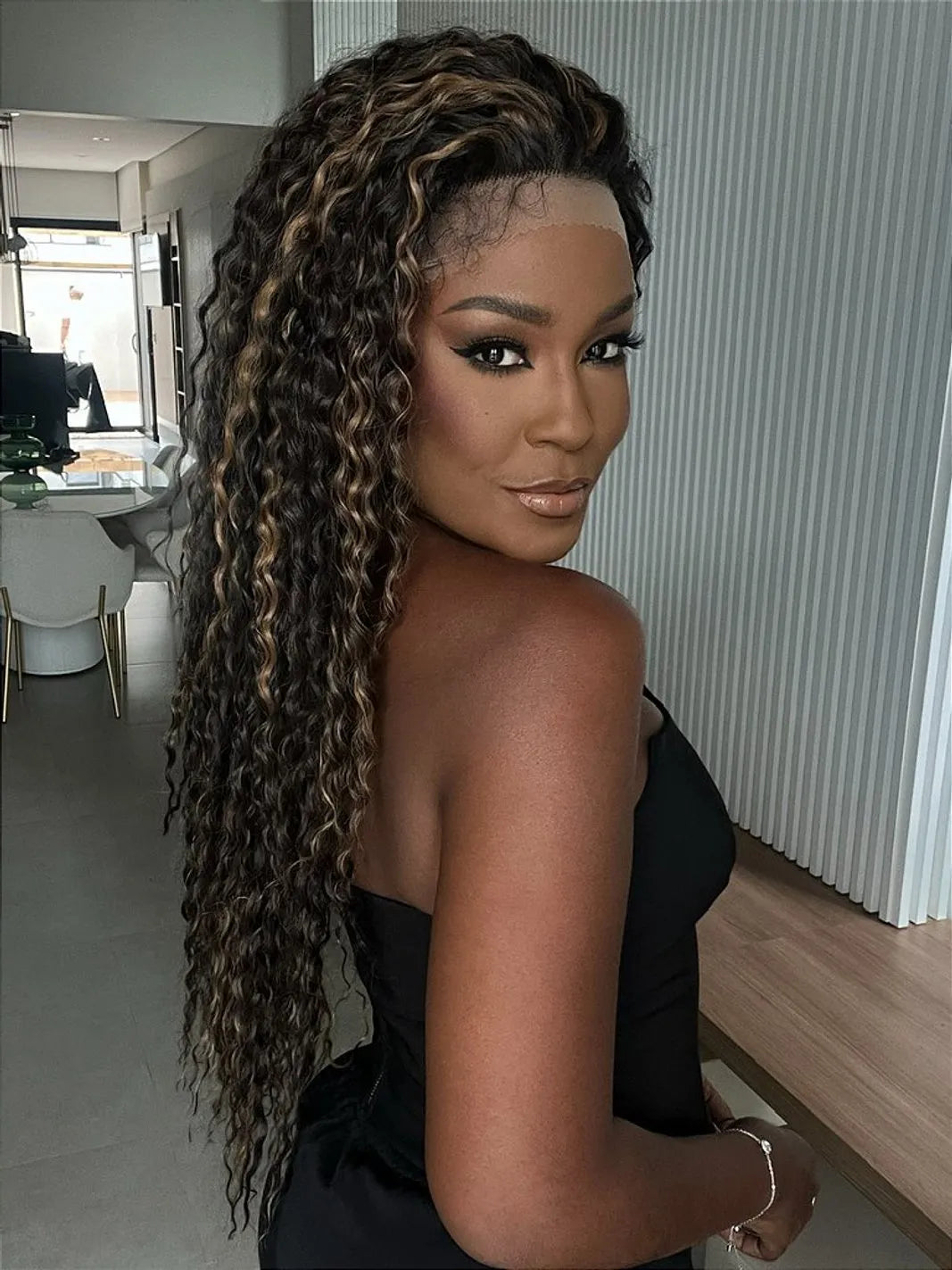 Lace Front Bio Fibra Ella (Kama) cor 4/27