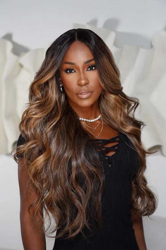 Lace Front Orgânica Beatriz cor TTSN4/8A/27YA