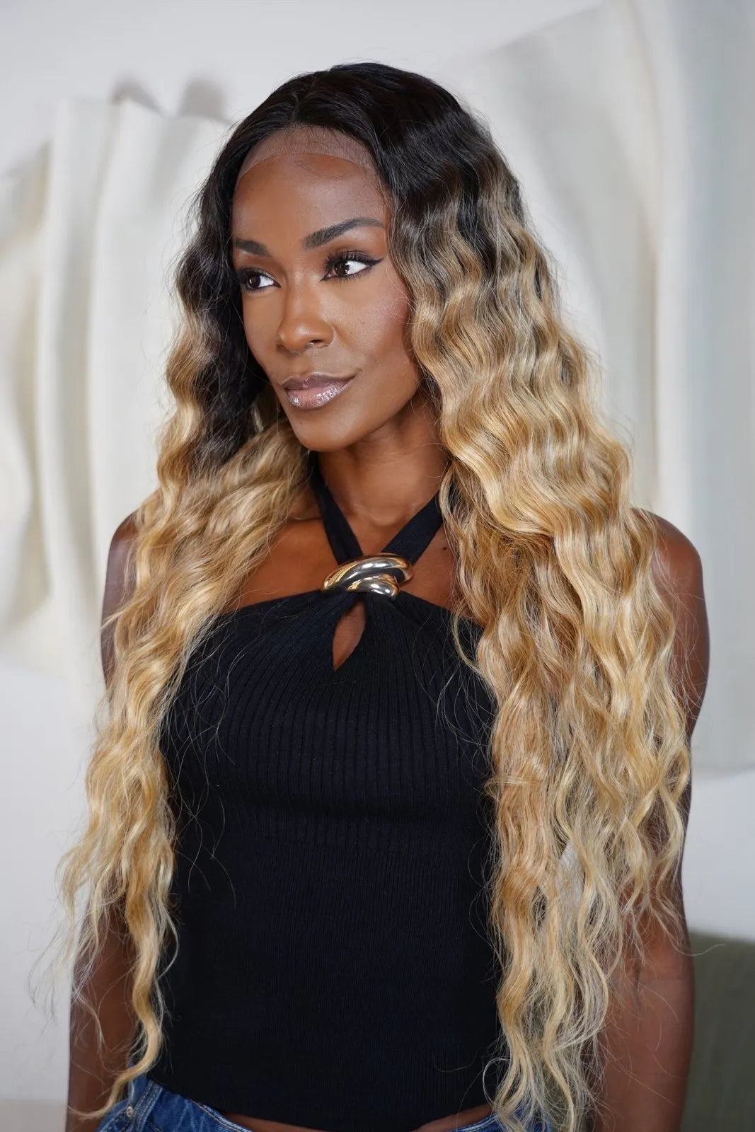 Lace front with Fixed Parting Gianna color TAT6/27/24E