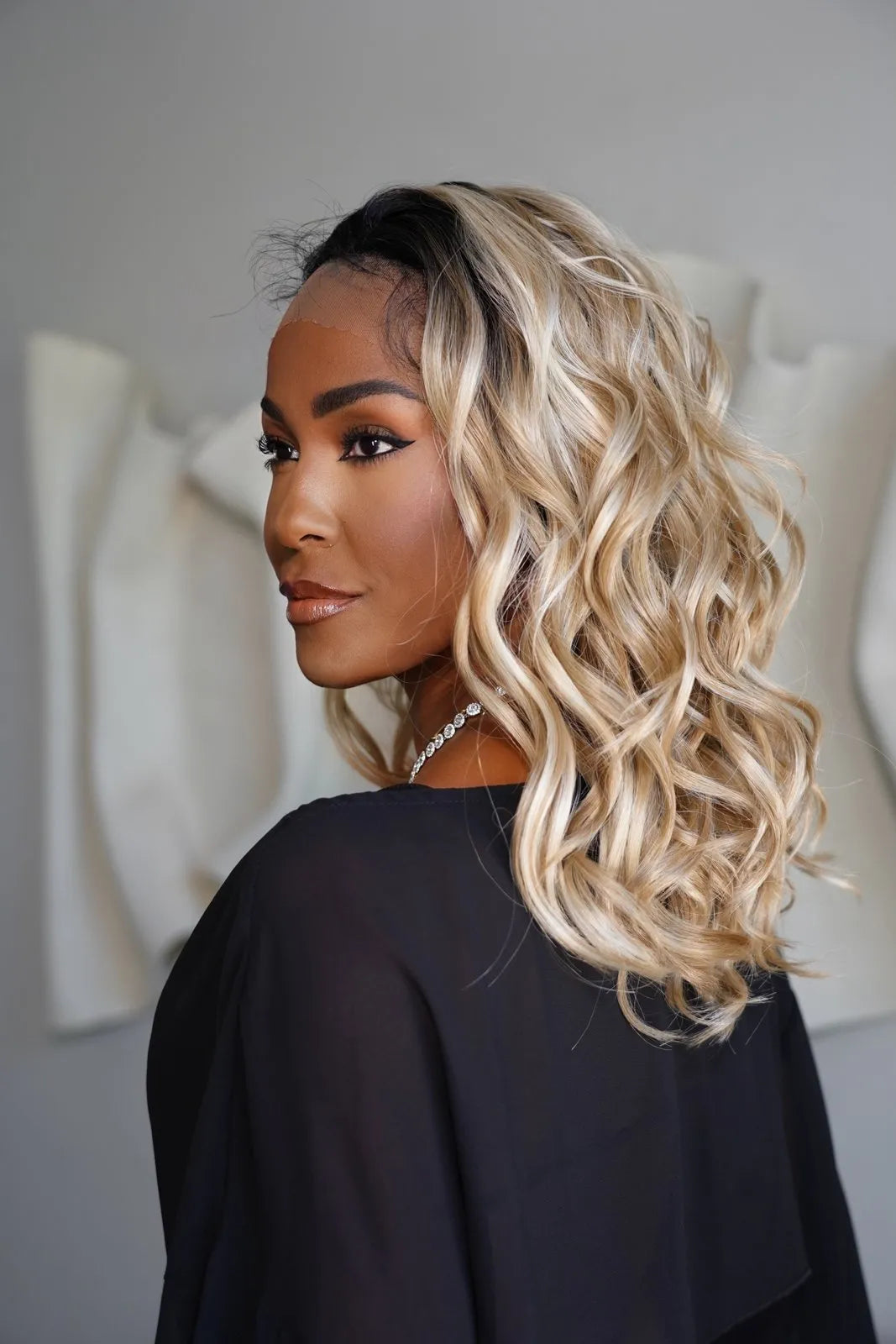 Lace Front Nely cor 613