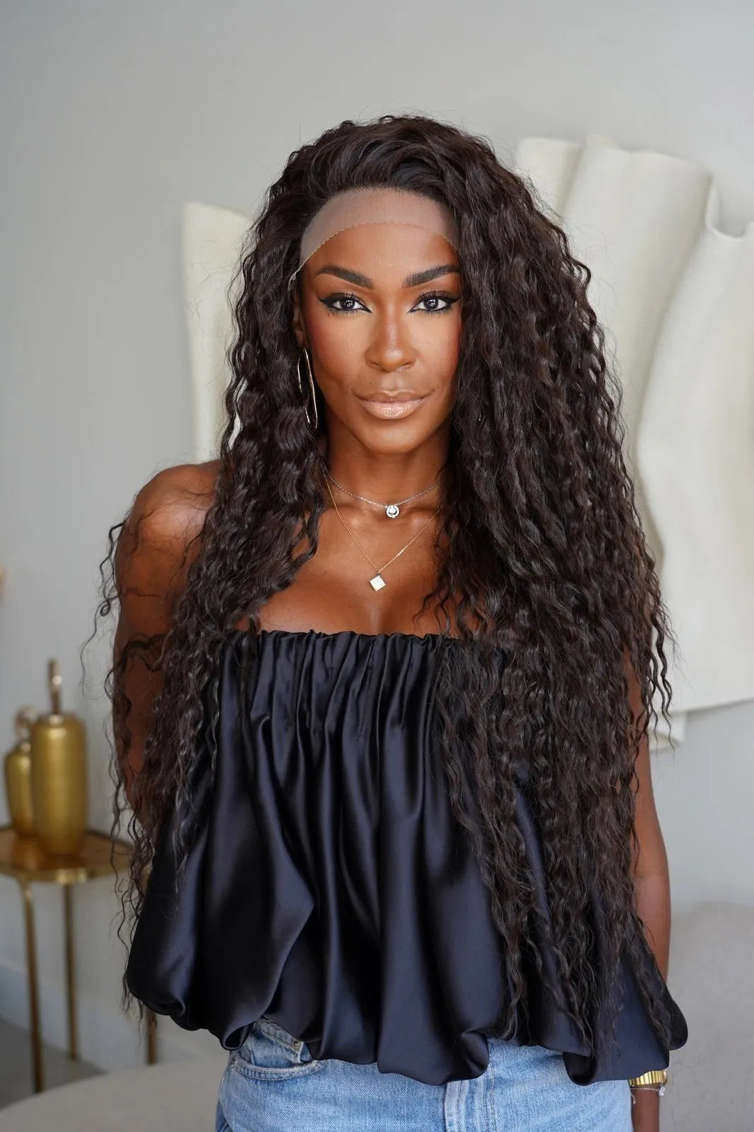 Lace Front Bio Fibra Ella (Kama) color 4