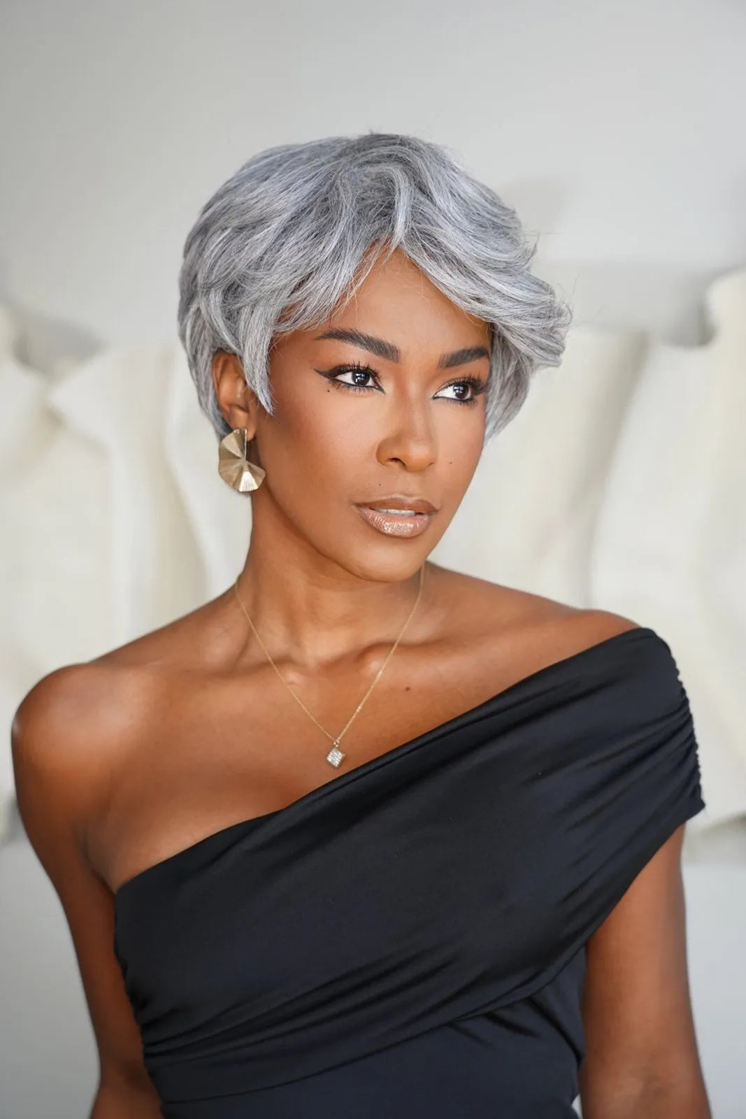 Wig Célia cor Grey - Coleção Gênesis