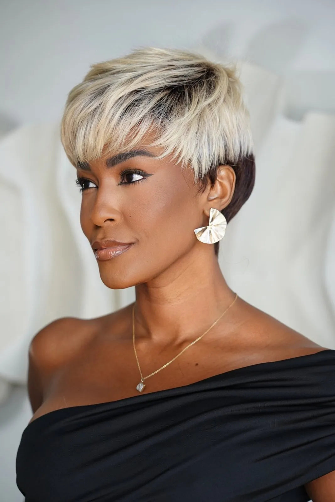 Wig Premium London cor Snow - Coleção Gênesis