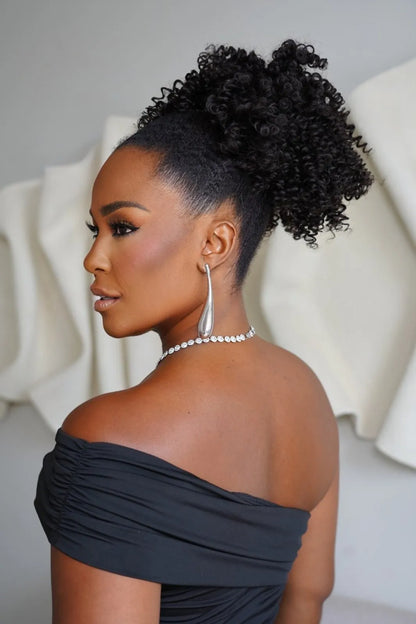 Rabo de cavalo Afro Puff cor 2