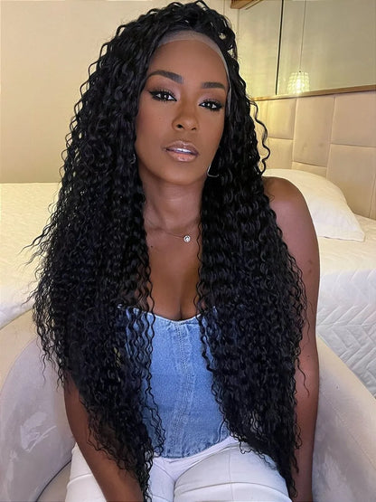 Lace front Super Curl cor 1b