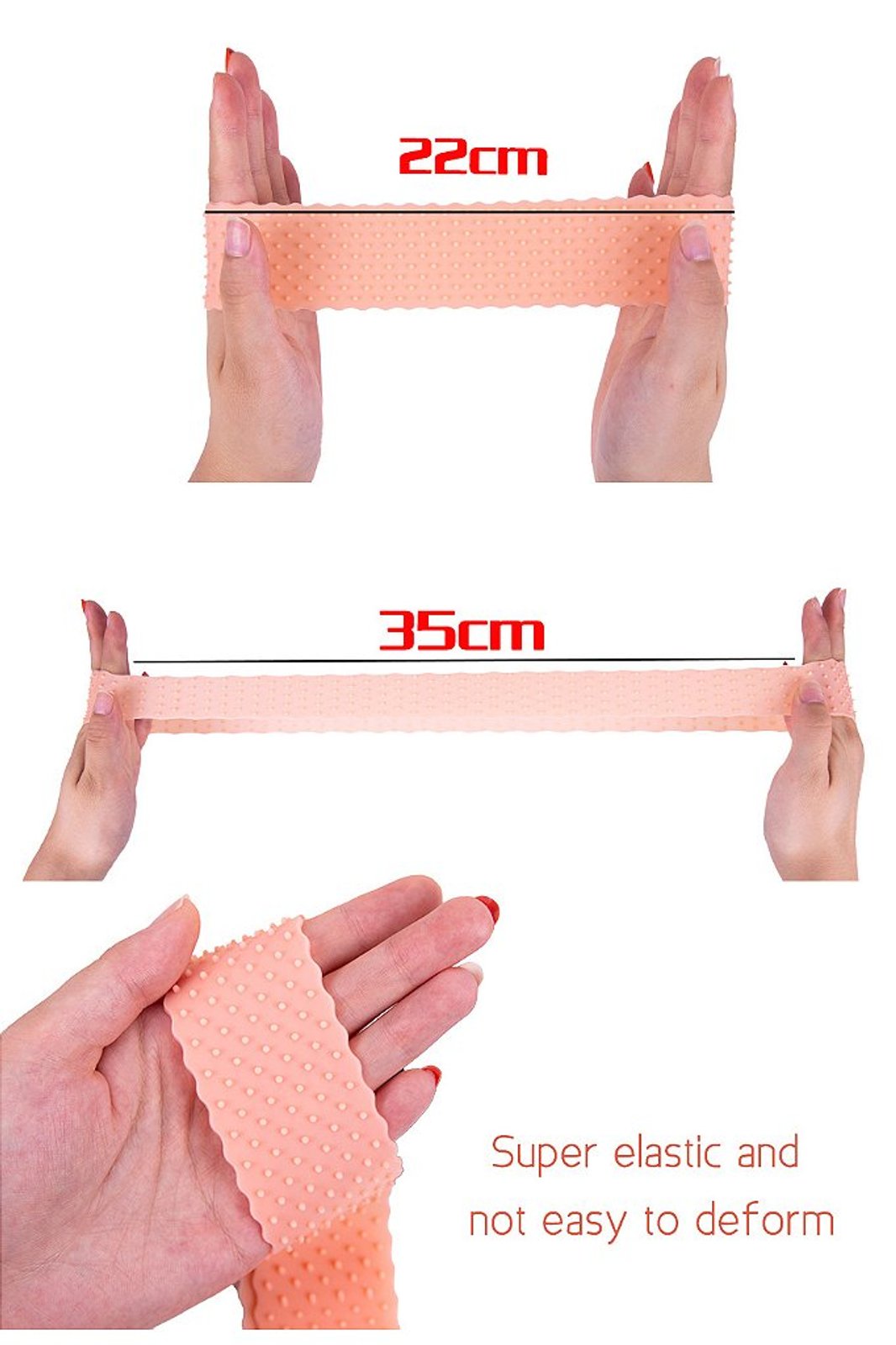 Faixa Hair Grip De Silicone P/ Fixar Lace Wig Peruca