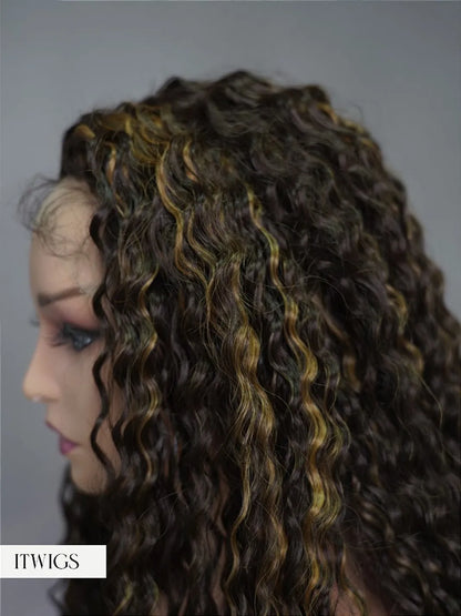 Lace Front Bio Fibra Ella (Kama) cor 4/27