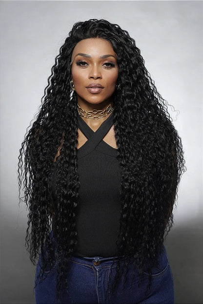 Lace front Super Curl cor 1b