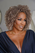 Wig Afro Reta cor Tiramisu - JANET COLLECTION