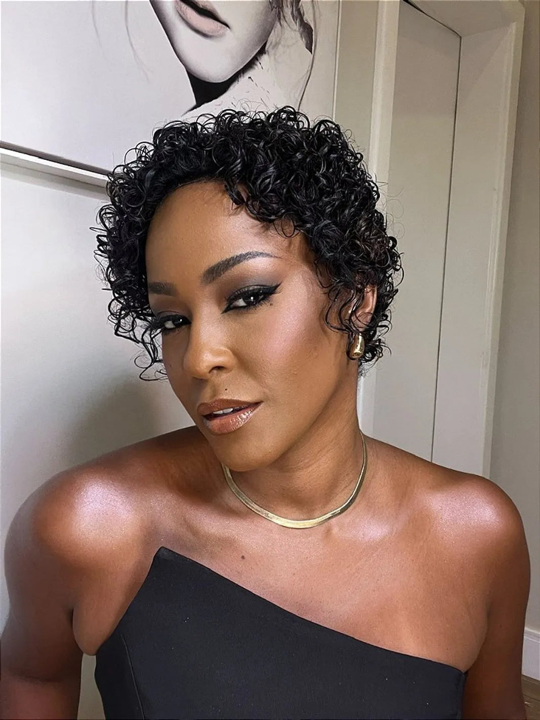 Lace Wig Humana Iara cor 1b/30