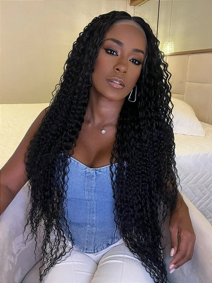 Lace front Super Curl cor 1b