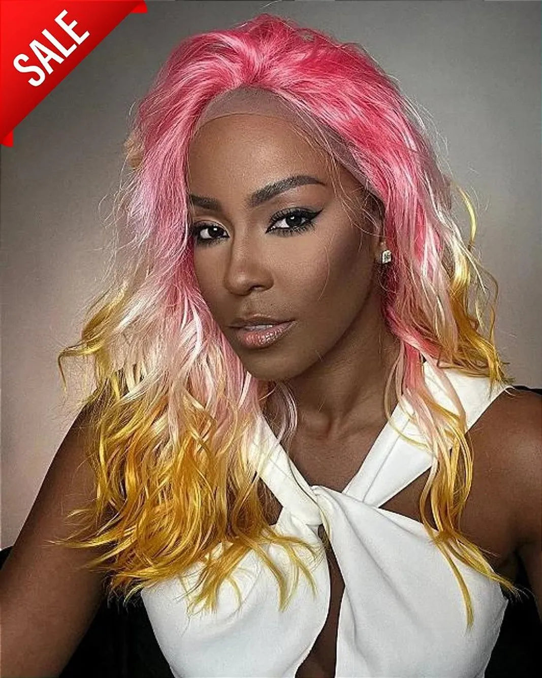Lace front Importada EUA - Pink Lemonade