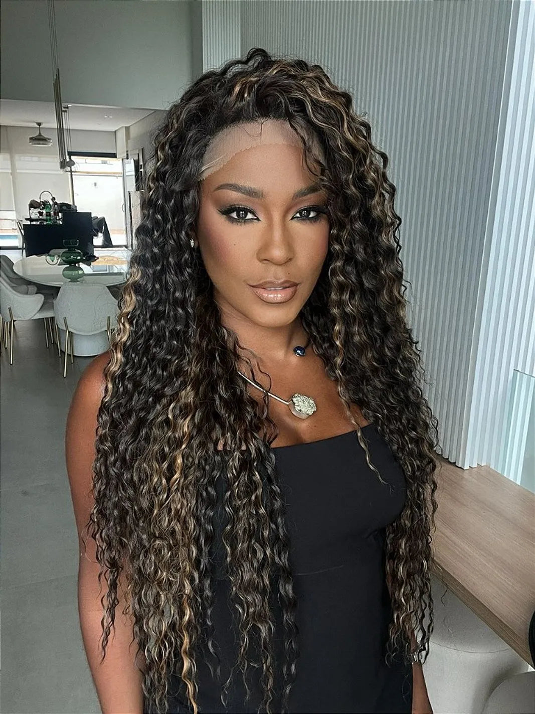 Lace Front Bio Fibra Ella (Kama) cor 4/27