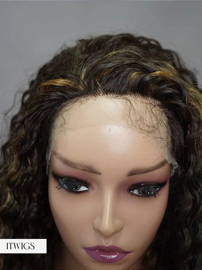 Lace Front Bio Fibra Ella (Kama) cor 4/27