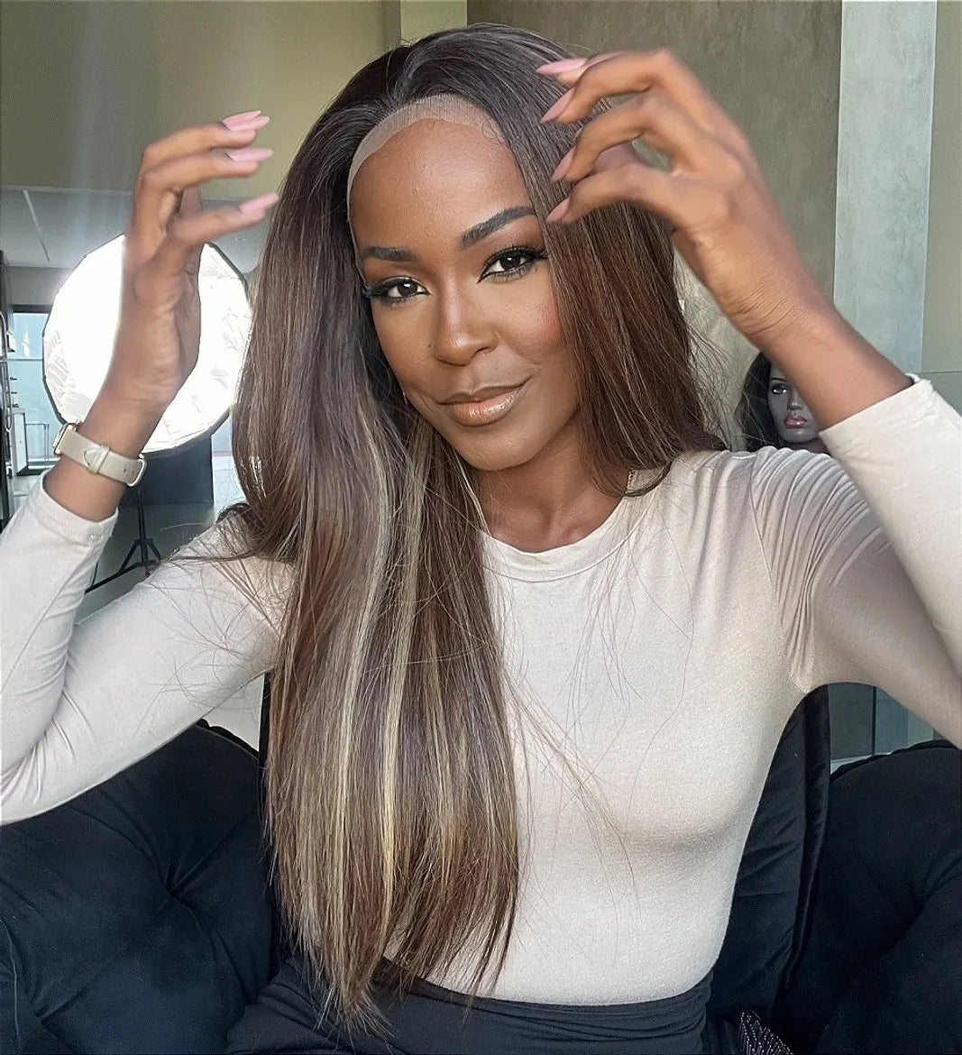 Lace Front Orgânica Susan cor R4/27/33