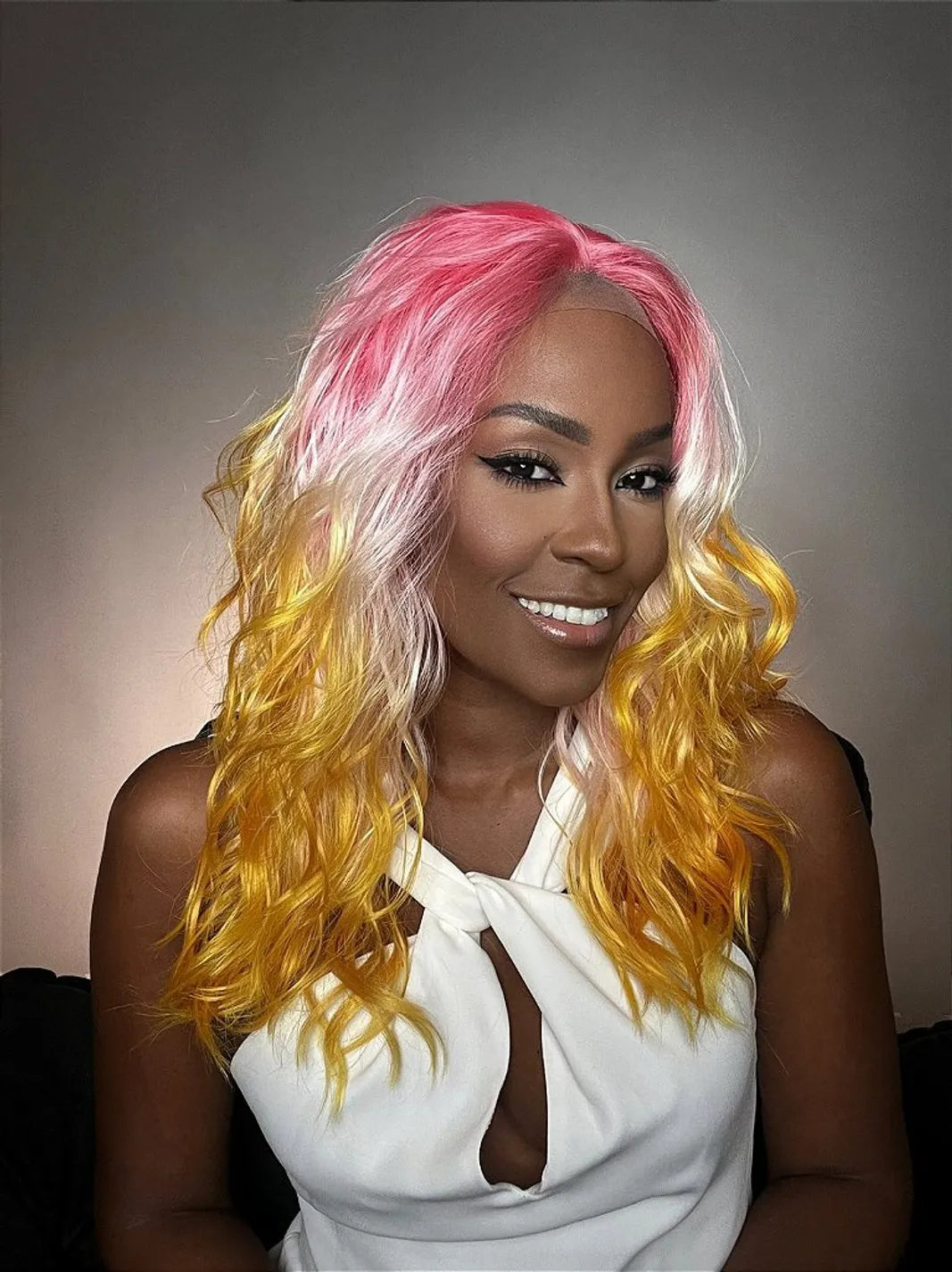 Lace front Importada EUA - Pink Lemonade