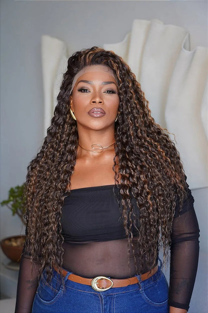 Lace Front Bio Fibra Ella (Kama) cor 4/27