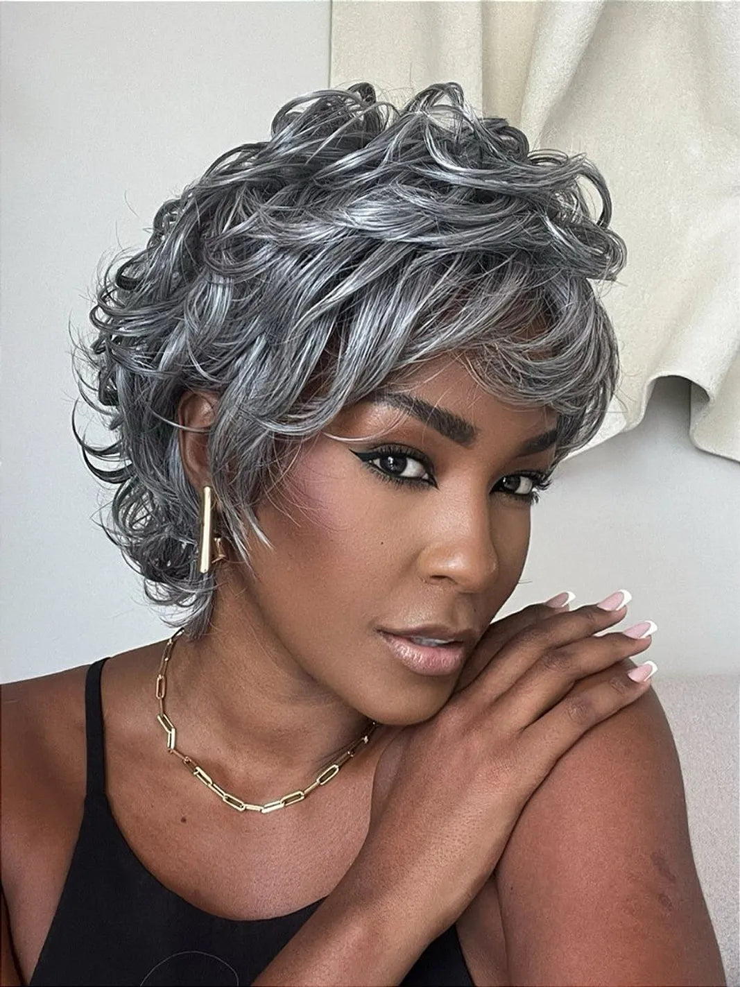 Wig Grisalha Aspen