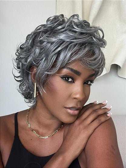 Wig Grisalha Aspen